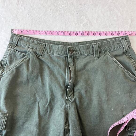 Carhartt Cargo shorts Green Moss men’s size 40 - Picture 6 of 7
